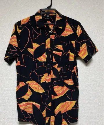 VOLCOM 패턴 셔츠 알로하 카리유시