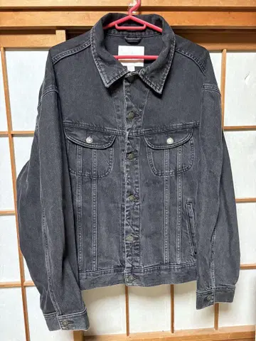 자라 다크 그레이 데님 자켓 XL