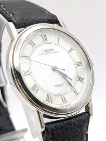 레어 SEIKO SPIRIT 올드 쿼츠 스윕 5S21-6000