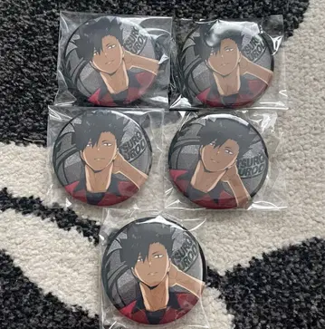 하이큐 라메키라 캔뱃지 쿠로오 테츠로