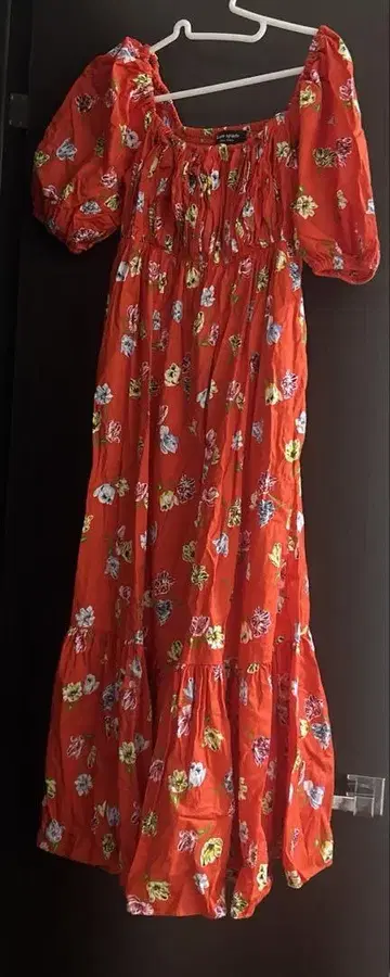 Kate Spade 플라워 프린트 롱 원피스