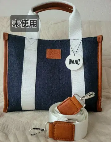 WAAC 네이비 숄더백