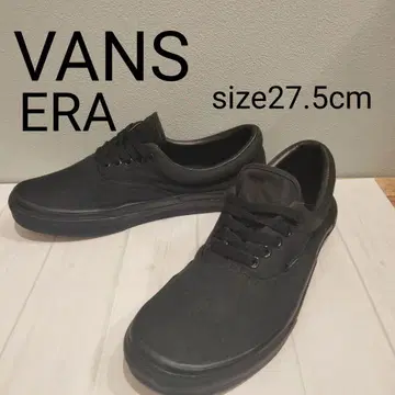 VANS ERA 반스 ERA 스니커즈 블랙 27.5cm