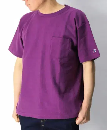 챔피온 리버스 위브 포켓 티셔츠 size:L