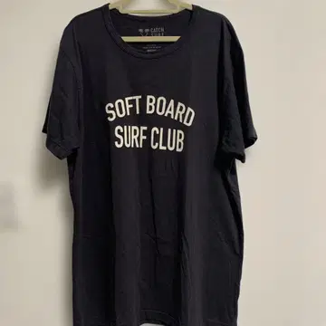 catch surf 다크 그레이 티셔츠