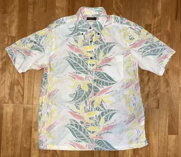 SUN SURF 꽃무늬 SS36140 반팔 셔츠 L