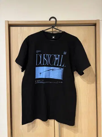DUSTCELL 빛 티셔츠 BLACK M 사이즈