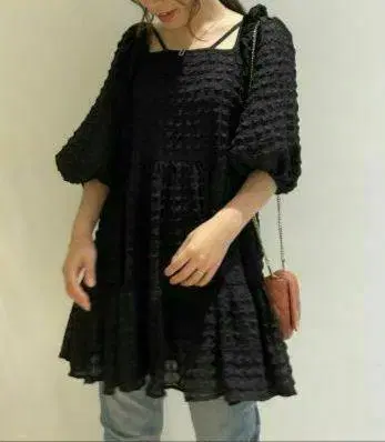 Mystrada 마이 스트라다 시어 볼륨 튜닉