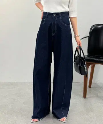 브루주 데님 TM 사이즈 콜라주 개럴개런트 Q.anos