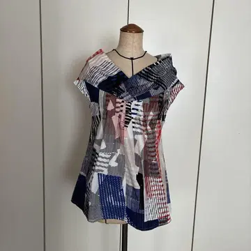 리츠코 시라하마 풀오버 블라우스 튜닉