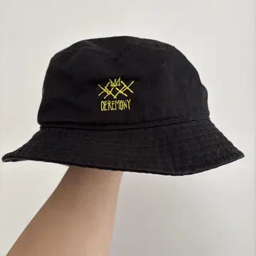 CEREMONY 버킷 햇 L/XL 블랙