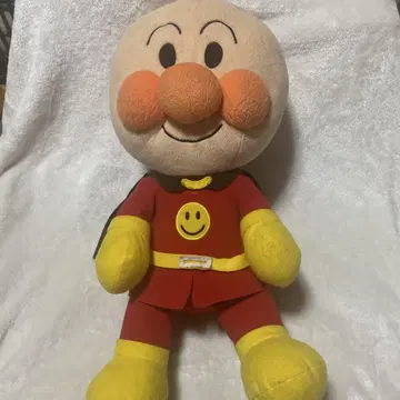 호빵맨 봉제 인형 망토 포함 약 45cm