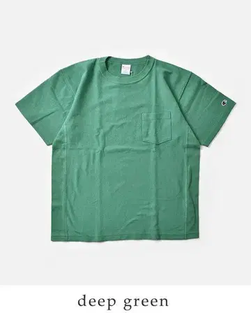 Champion 리버스 위브 포켓 티셔츠 size:L
