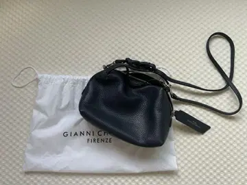 GIANNI CHIARINI 네이비 숄더백