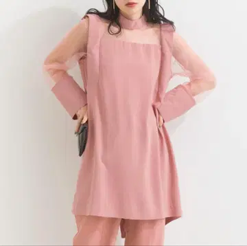 [셋업] 포멀 드레스 핑크 셋업