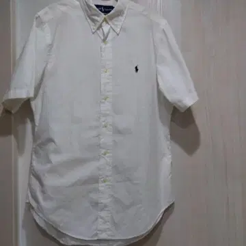 새상품급 Ralph Lauren CLASSIC FIT 반팔 셔츠 화이트
