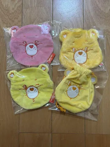 케어 베어 폭신폭신 페이 파우치 폭신폭신 복조리