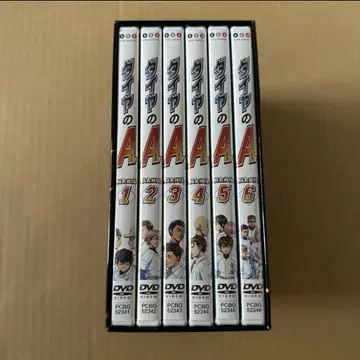 다이아의 A 이나미전 1~6권 DVD .jp 전권 수납 BOX 포함