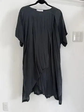 Y-3 정가 약 4만 엔 반팔 원피스 GT5295 S 사이즈 블랙