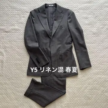 Y5 정장 셀렉트 린넨 혼방 그레이 브라운