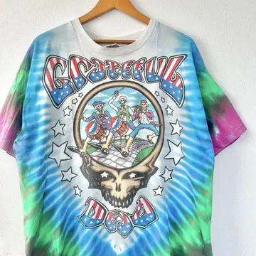 90s Grateful dead 리퀴드 블루 그레이트풀 데드