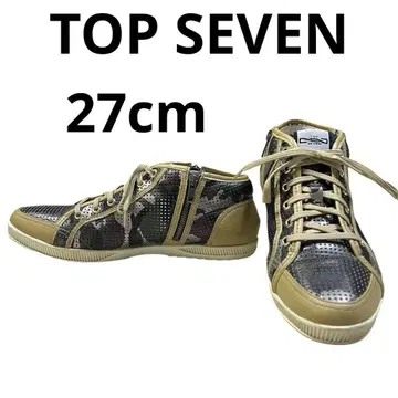 TOP SEVEN 탑 세븐 스니커즈/펀칭 가죽 양사이드 지퍼 27