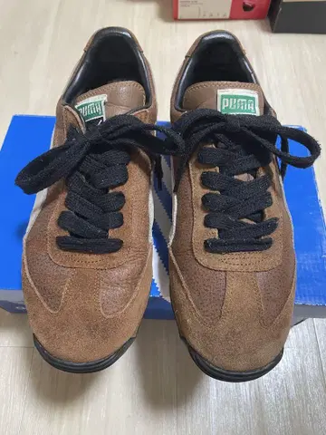 Puma 스웨이드 브라운 러닝화