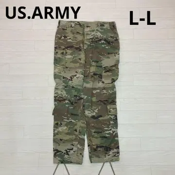 미군 실물 US.ARMY 멀티캠 밀리터리 필드 팬츠 L-L