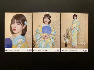 노기자카46 하야시 루나 유카타 브로마이드 3종 컴프