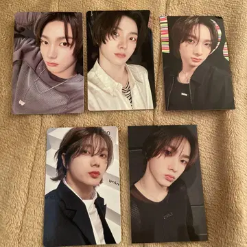 boynextdoor 송호 19.99 트레이딩 카드 5장 세트