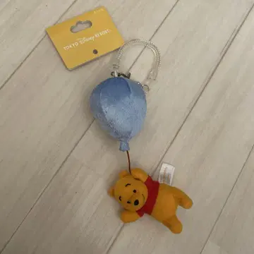 곰돌이 푸 봉제 인형 참 풍선 미사용 새상품