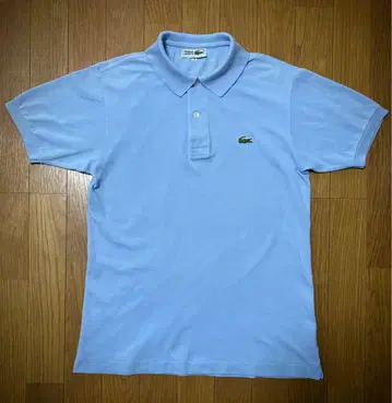 Lacoste 라이트 블루 피케 셔츠 사이즈 3