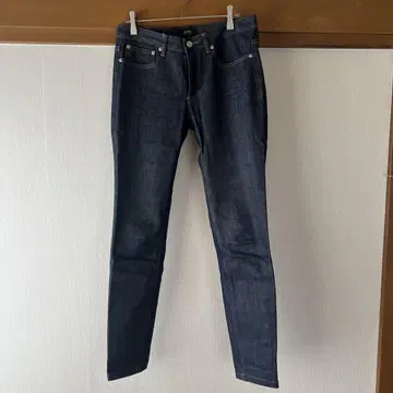 아페쎄 스키니 데님 27 사이즈 다크 블루