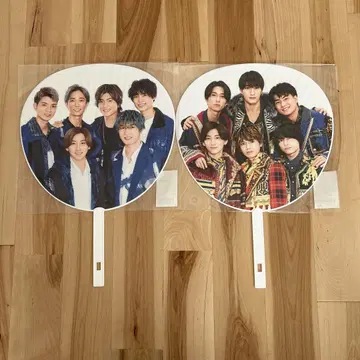 SixTONES 부채 카우콘 집합