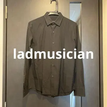 lad musician 긴팔 셔츠 블랙 래드 뮤지션
