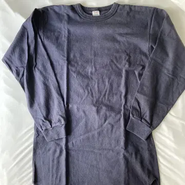 80s CHAMPION COTTON L/S TEE 네이비 무지