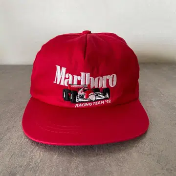 Marlboro 말보로 모자 캡 로고 자수 90s 빨간색 15310