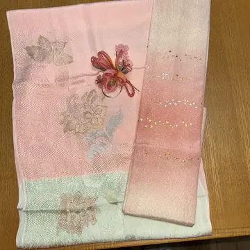 일본 의류 오비 장식 천, 다테 카라, 머리 장식