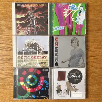 BECK CD 6장 세트 판매 명작 명곡 베스트 벡
