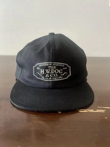 H.W.DOG & CO. TRUCKER CAP - Black size38