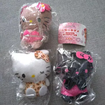 산리오 걸 헬로키티 봉제 인형 공 체인 2 가챠