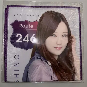 노기자카46 호시노 미나미 핸드 타월 Route246