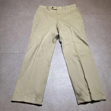 Aquascutum 슬랙스 팬츠 베이지 스트라이프 88