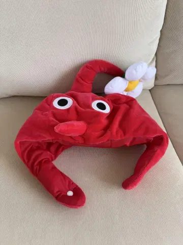 빨간색 피크민 모자
