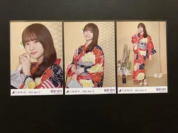 노기자카46 스가하라 사츠키 유카타 브로마이드 3종 컴프
