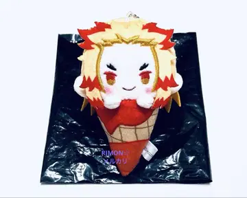 귀멸의 칼날 렌고쿠 쿄쥬로 아이스 타피누이 봉제 인형 키링