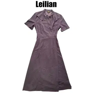 Leilian 레리안 9 A 라인 원피스 브라운