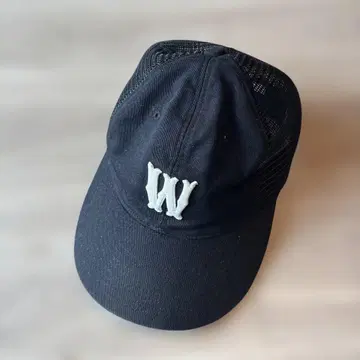 WAX 메쉬 백 캡 블랙