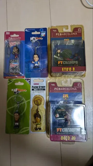 축구 피규어 코린시안 바르셀로나 피규어 스트랩