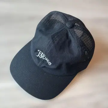 BLUCO 블랙 메쉬 캡